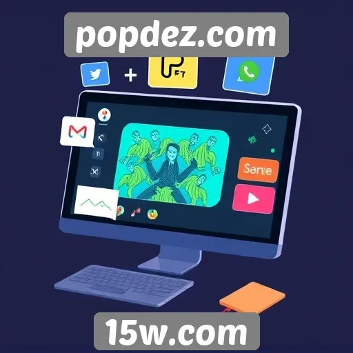 Recursos interativos mais populares do site popdez.com